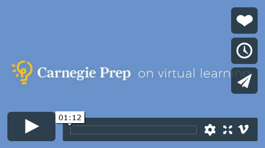 Carnegie Prep on virtual learning
