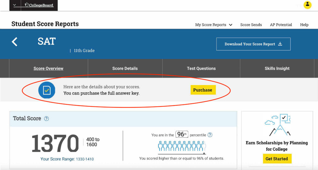 How to Order the SAT's QuestionandAnswer Service (QAS) Carnegie Prep